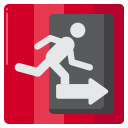 salida de emergencia icon