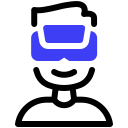 gafas de realidad virtual icon