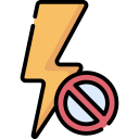 flash apagado icon