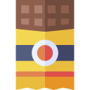 barra de chocolate 