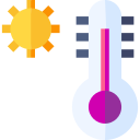 la temperatura 