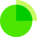 gráfico circular icon