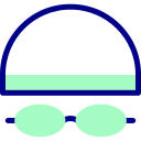 sombrero de natación icon