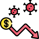 crisis económica icon