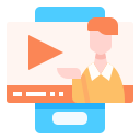 video tutorial icon