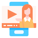 video tutorial icon