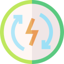 energía renovable icon