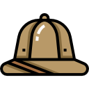 sombrero de explorador icon