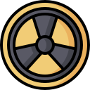 energía nuclear icon