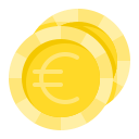 moneda euro icon