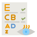 examen óptico icon