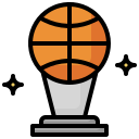 trofeo de baloncesto icon