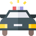 coche de policía icon