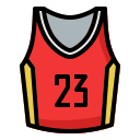 camiseta de baloncesto 