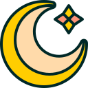 luna creciente icon