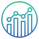 gráfico de barras icon