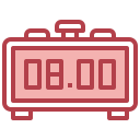 reloj digital icon