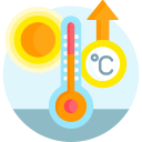 la temperatura icon