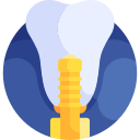 implante dental icon