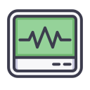 monitor de ecg icon