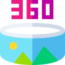 360 grados icon