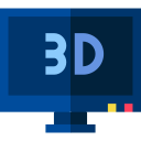 pelicula 3d icon