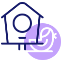 casa del pájaro icon