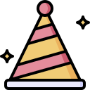 sombrero de fiesta icon