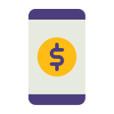 dinero digital icon