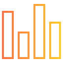 gráfico de barras icon