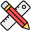 Drawing tools - Free education icons