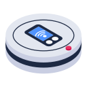 aspirador robot icon