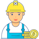 minería bitcoin icon