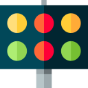 Traffic light icon