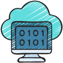codificación en la nube icon