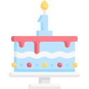 pastel de cumpleaños