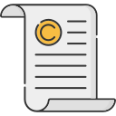 derechos de autor icon