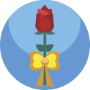 flor rosa icon