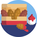 pollo frito icon