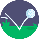 pelota de golf icon