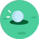 pelota de golf icon