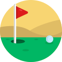 pelota de golf icon