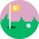 pelota de golf icon