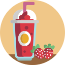 jugo de fresa icon