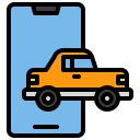 intelligentes auto icon