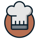 sombrero de cocinero icon