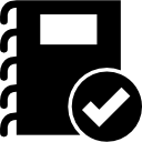 Approved notes symbol 