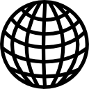símbolo circular da grade terrestre 
