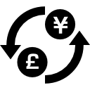 cambio de moneda libra y yenes 