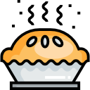 pie de manzana icon